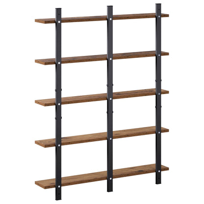 Wall Shelf Old Wood 79.5 x 13.5 x 102 cm Engineered Wood