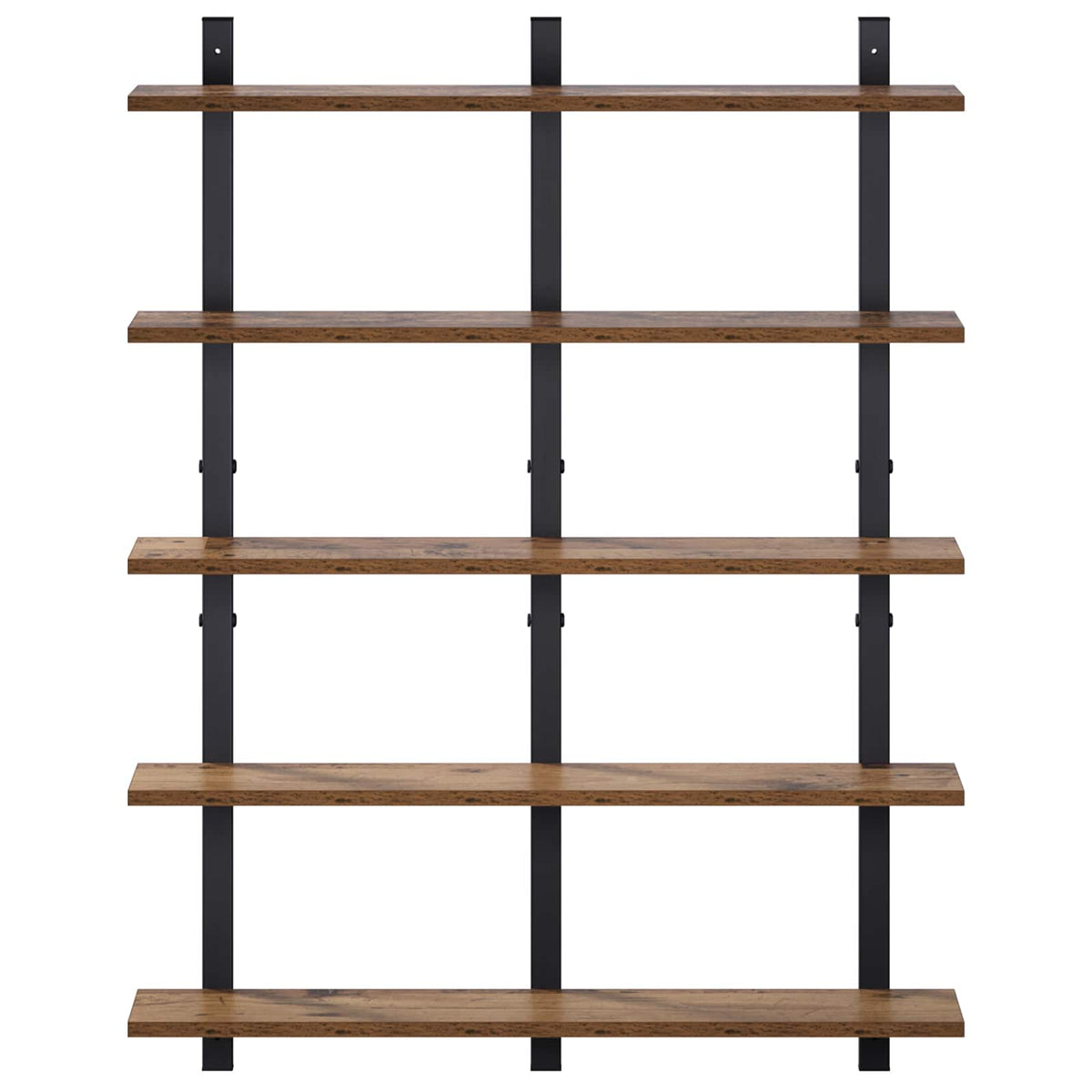 Wall Shelf Old Wood 79.5 x 13.5 x 102 cm Engineered Wood