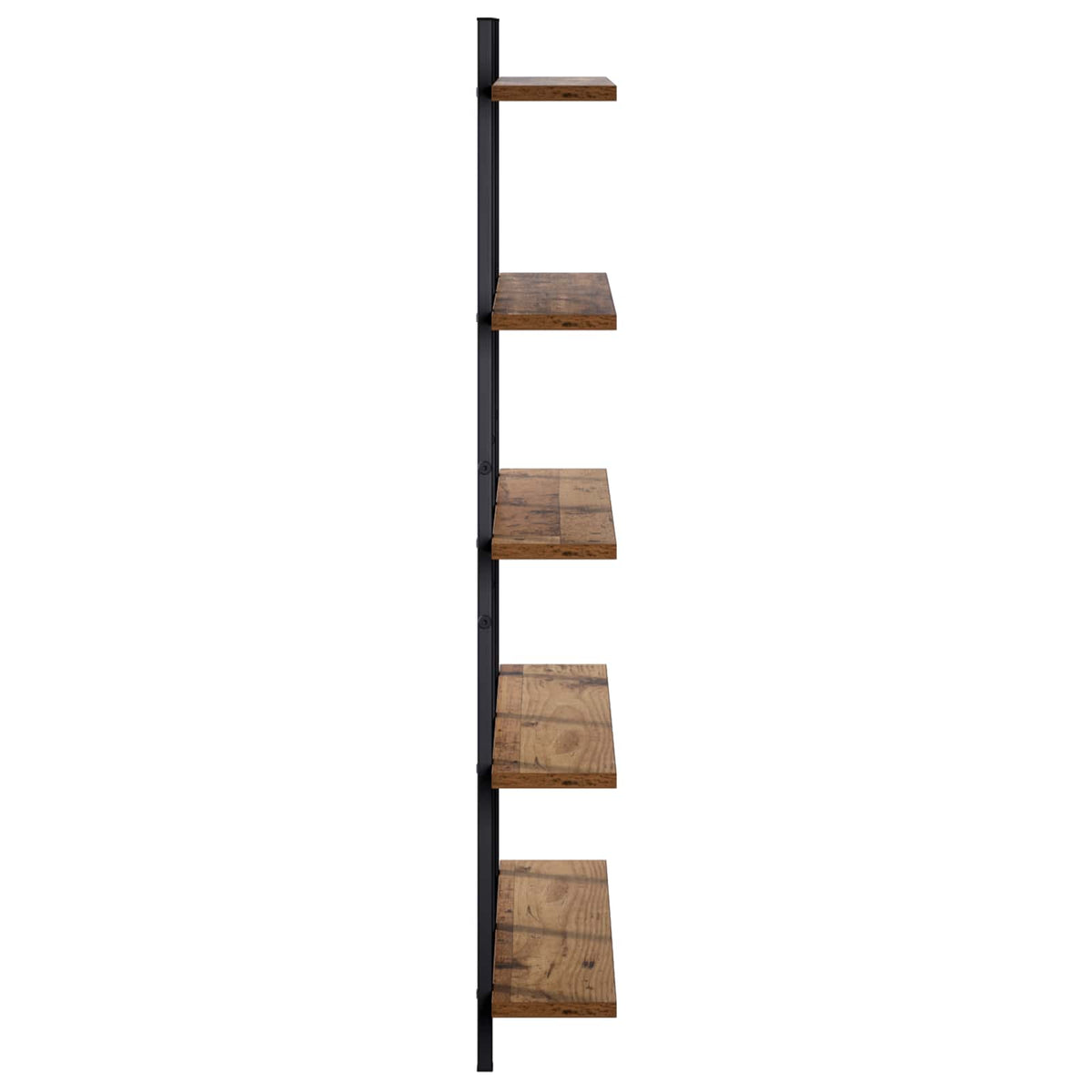 Wall Shelf Old Wood 79.5 x 13.5 x 102 cm Engineered Wood