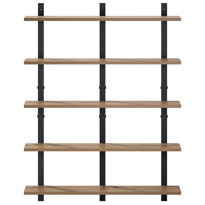 Wall Shelf Artisan Oak 79.5 x 13.5 x 102 cm Engineered Wood