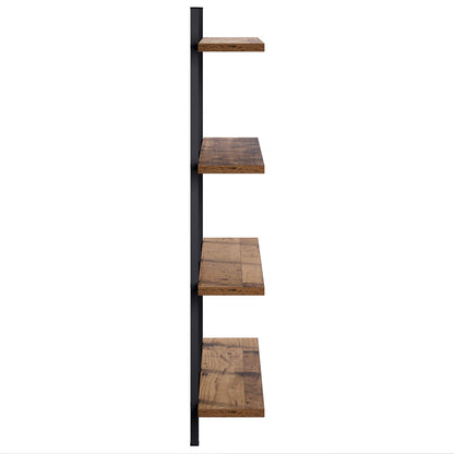 Wall Shelf Old Wood 79.5 x 13.5 x 80 cm Engineered Wood