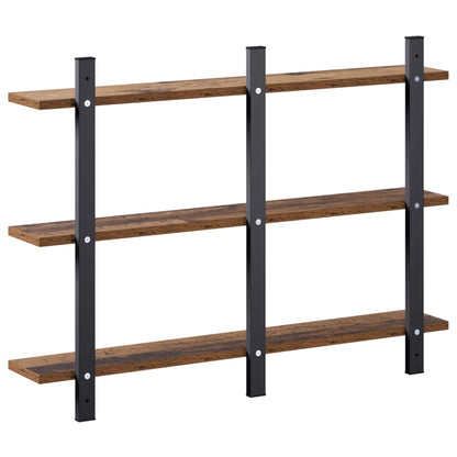 Wall Shelf Old Wood 79.5 x 13.5 x 58 cm Engineered Wood
