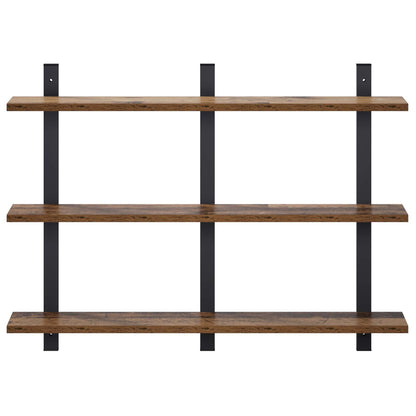 Wall Shelf Old Wood 79.5 x 13.5 x 58 cm Engineered Wood