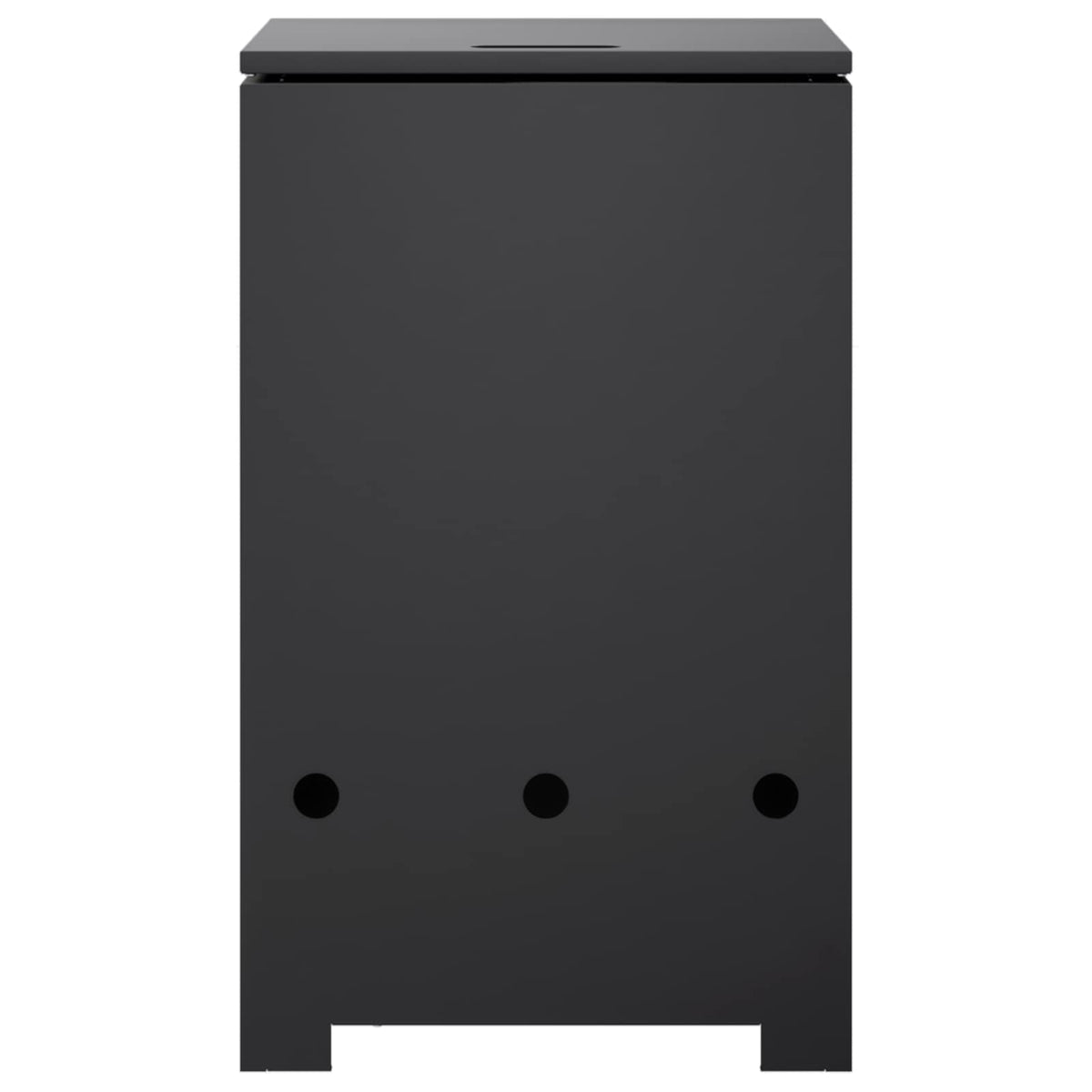 Propane Tank Cover 40 x 40 x 66 cm Steel Black