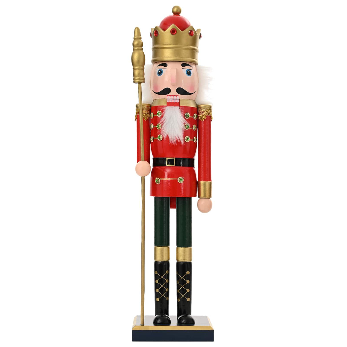 Christmas Nutcracker TURKU Red and Black 50 cm