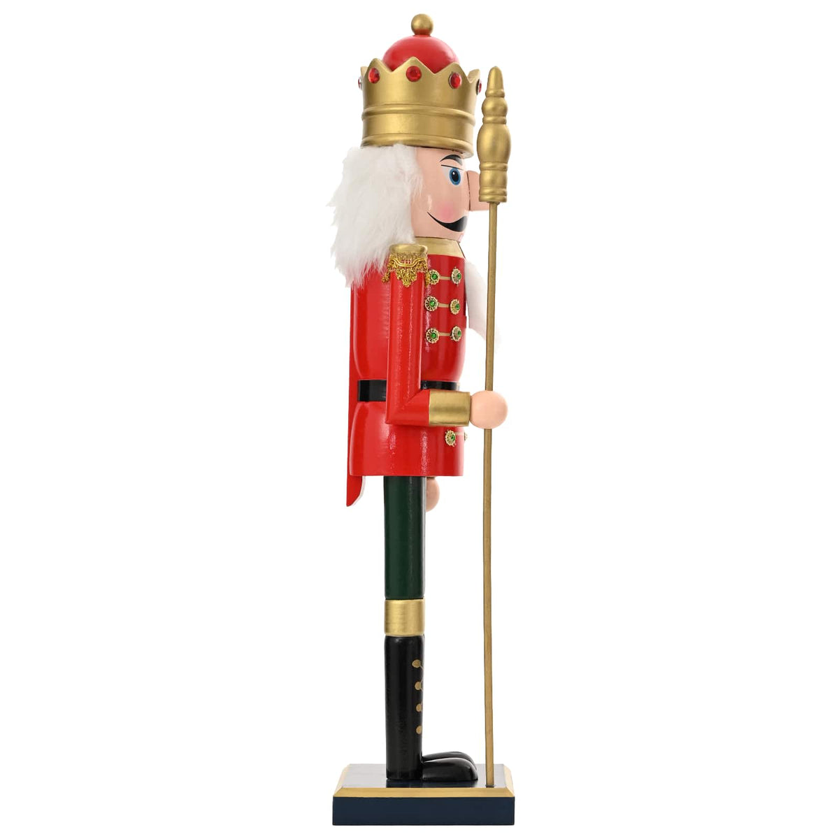 Christmas Nutcracker TURKU Red and Black 50 cm