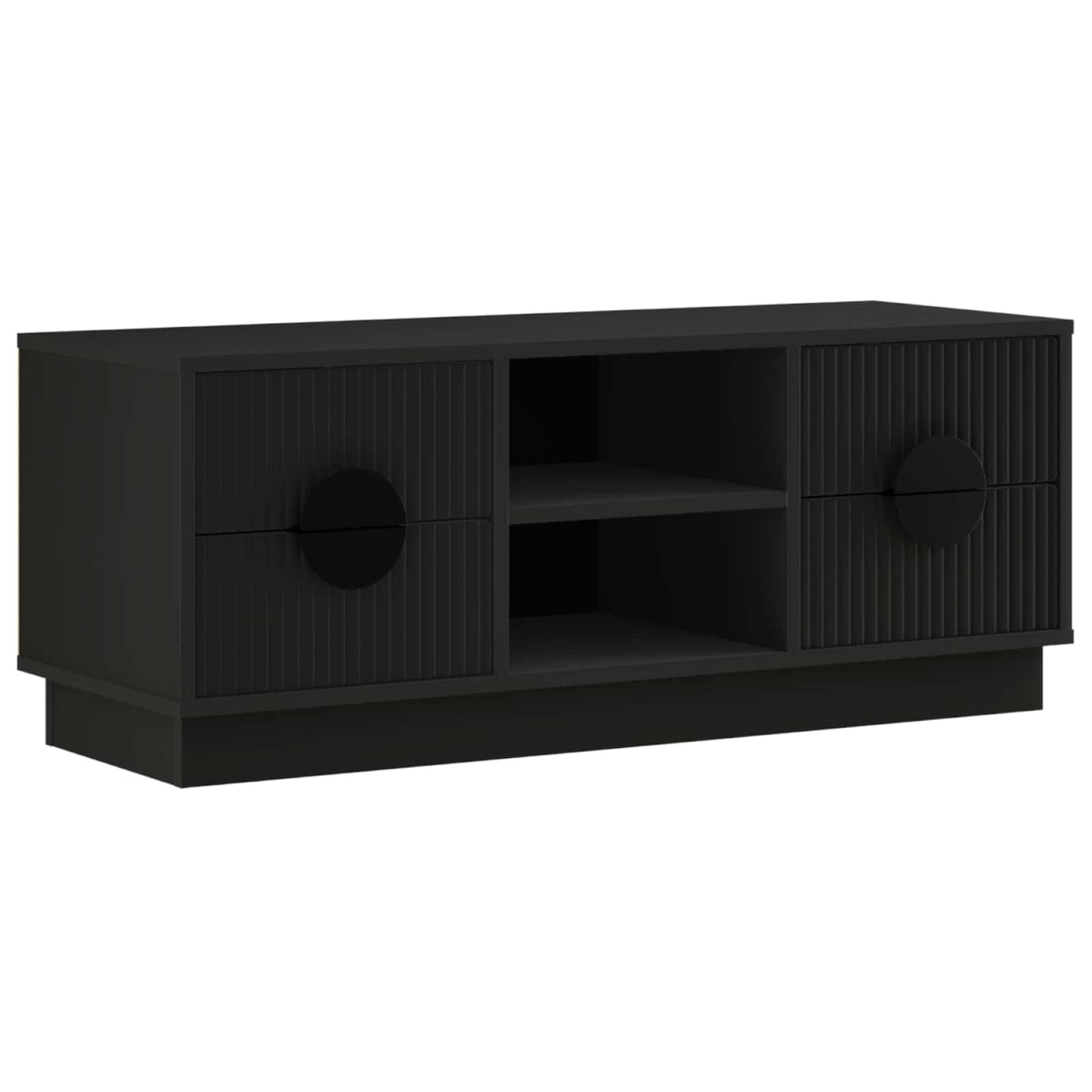 TV Cabinet VENRAY 101 x 36.5 x 40 cm Black