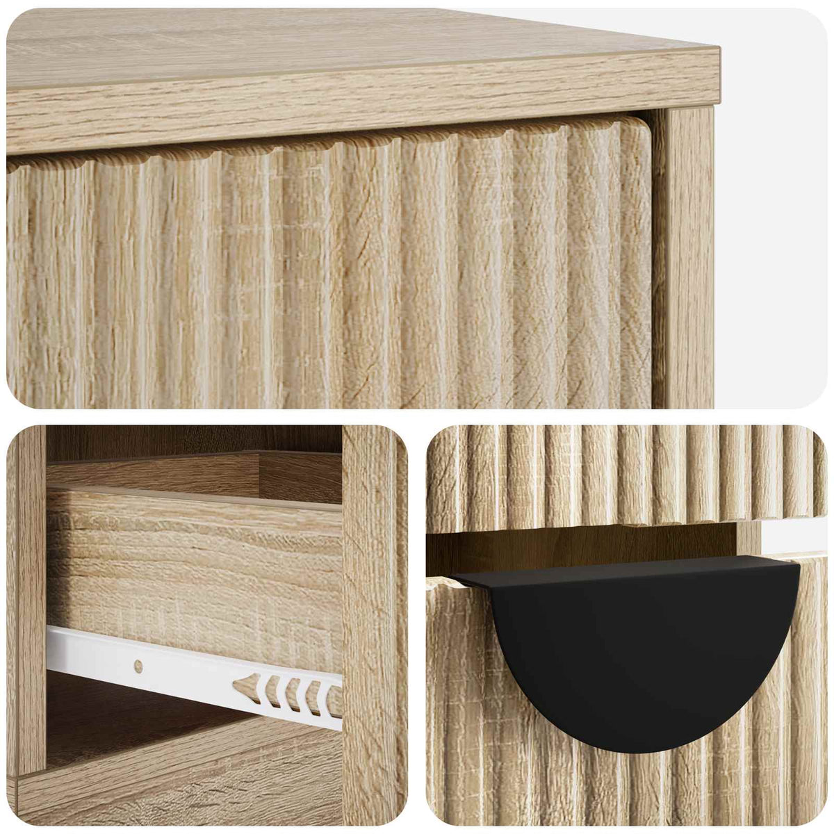 TV Cabinet VENRAY 101 x 36.5 x 40 cm Sonoma Oak
