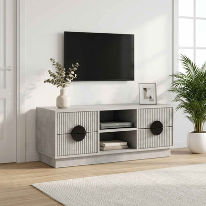 TV Cabinet VENRAY 101 x 36.5 x 40 cm Concrete Grey