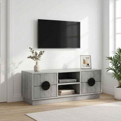 TV Cabinet VENRAY 101 x 36.5 x 40 cm Grey Sonoma