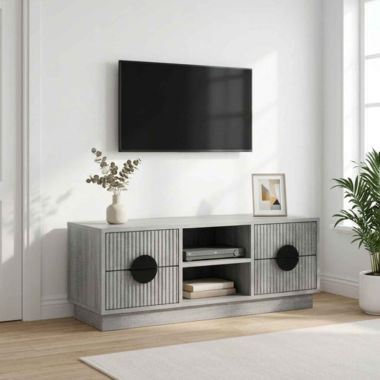 TV Cabinet VENRAY 101 x 36.5 x 40 cm Grey Sonoma