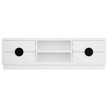 TV Cabinet VENRAY 137.5 x 33 x 40 cm White