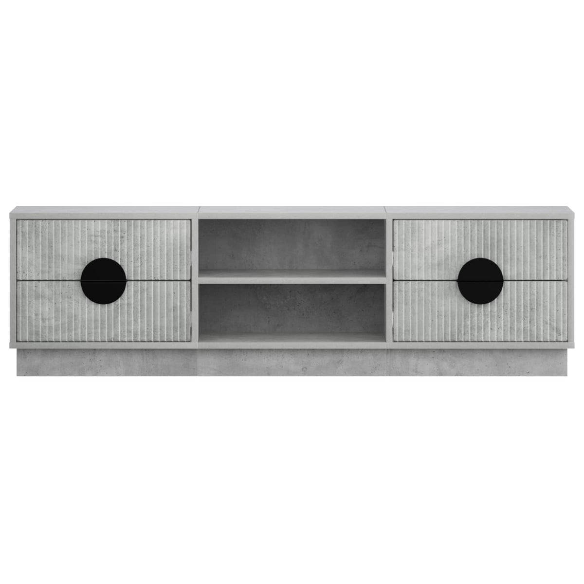 TV Cabinet VENRAY 137.5 x 33 x 40 cm Concrete Grey