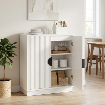 Sideboard VENRAY White 66 x 33 x 77.5 cm Engineered Wood