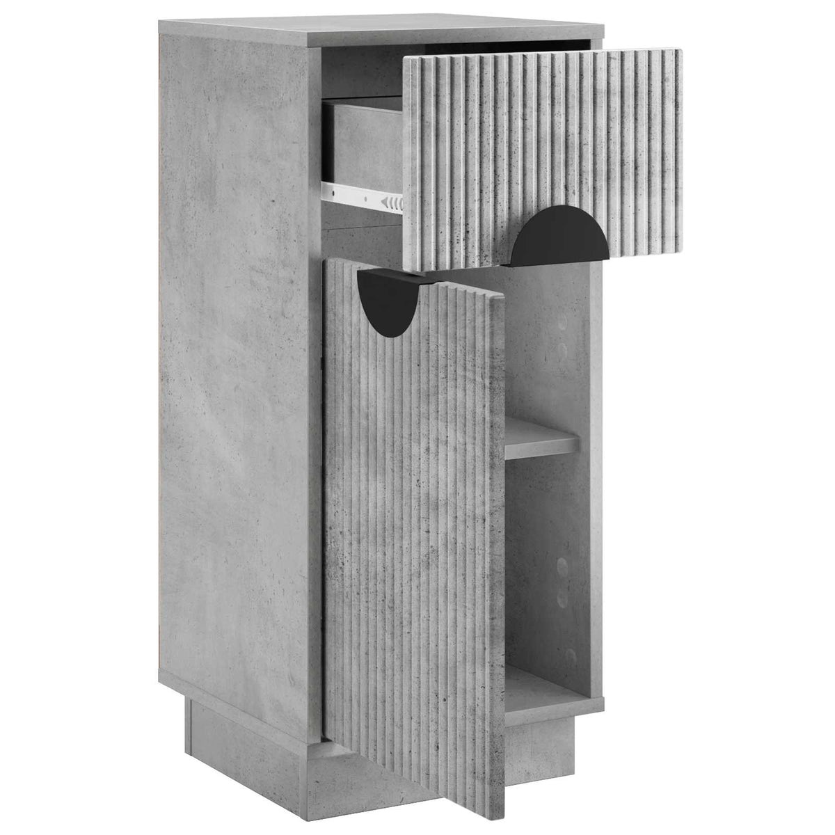 Sideboard VENRAY Concrete Grey 35 x 33 x 77.5 cm