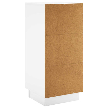 Sideboard VENRAY High Gloss White 35 x 33 x 77.5 cm