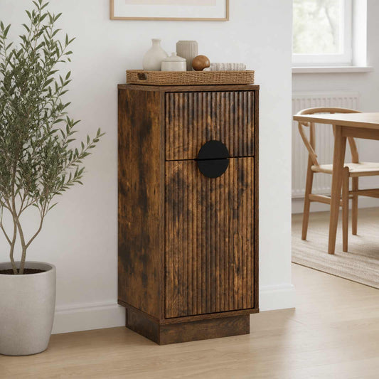 Sideboard VENRAY Smoked Oak 35 x 33 x 77.5 cm Engineered Wood