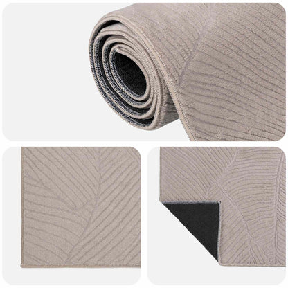 Rug IZA Beige 120 x 170 cm 100% Polyester Low Pile