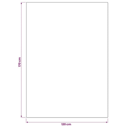 Rug IZA Beige 120 x 170 cm 100% Polyester Low Pile