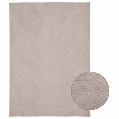 Rug IZA Beige 120 x 170 cm 100% Polyester Low Pile