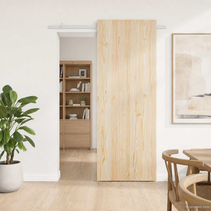 Sliding Door Hardware Kit 152.4 cm Steel White