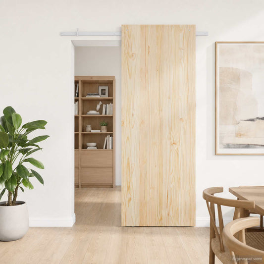 Sliding Door Hardware Kit 152.4 cm Steel White