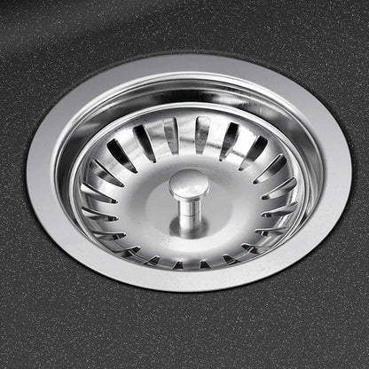 Kitchen Sink with Drainer Granite 76.5 cm x 46 cm x 28 cm