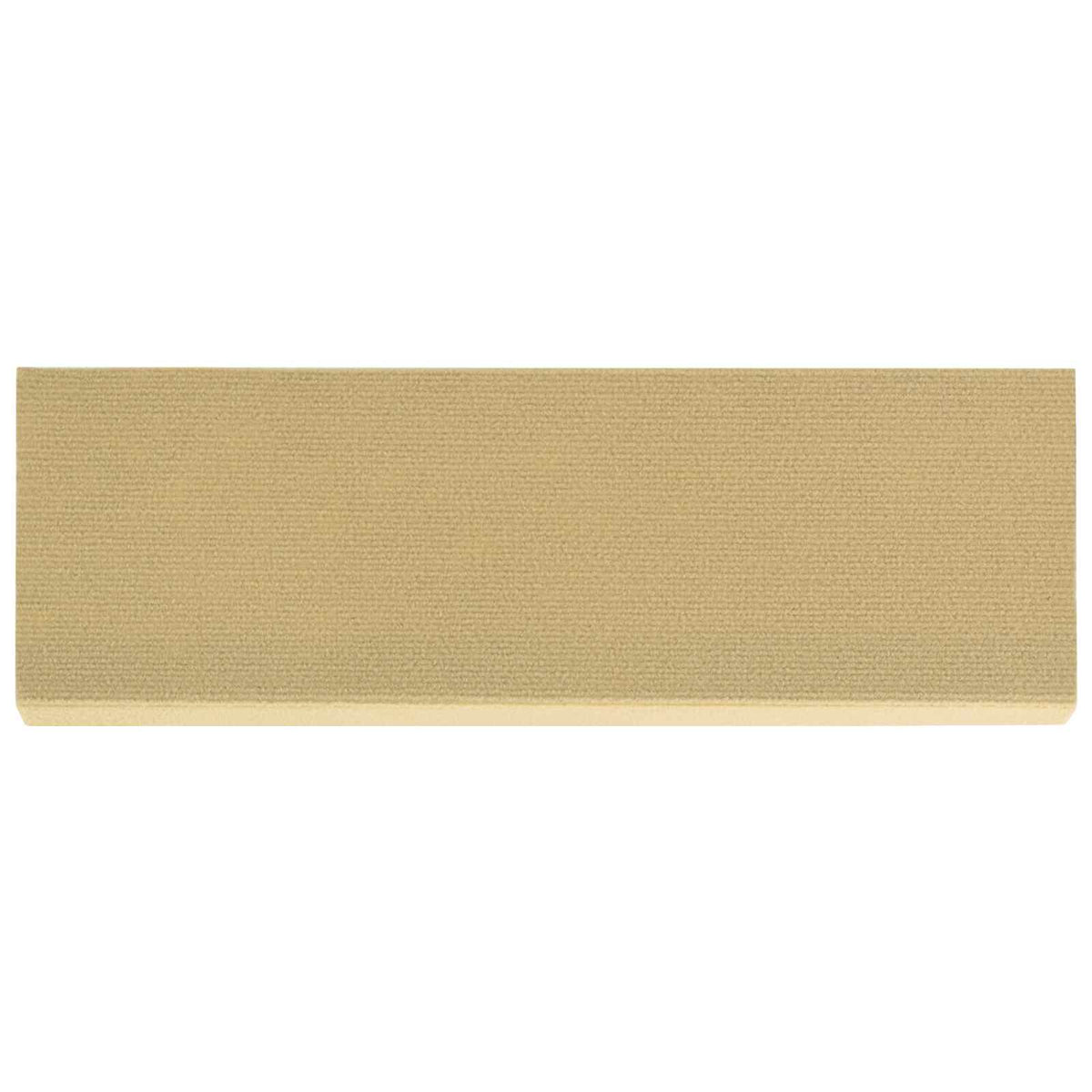 Stair Mats 15 pcs 65 x 21 x 4 cm Beige Polyester Rectangular