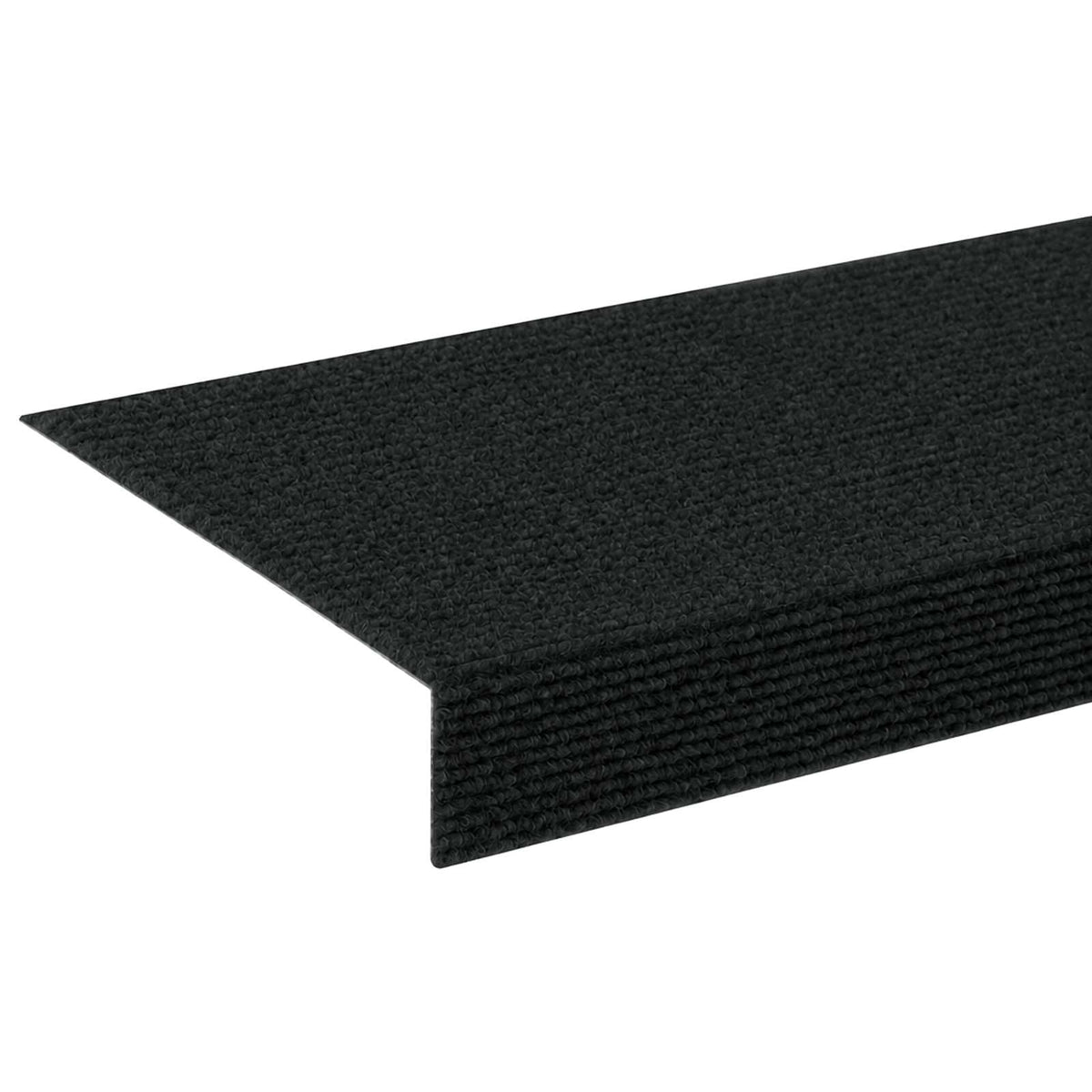 Stair Mats 15 pcs 65 x 21 x 4 cm Dark Grey Polyester
