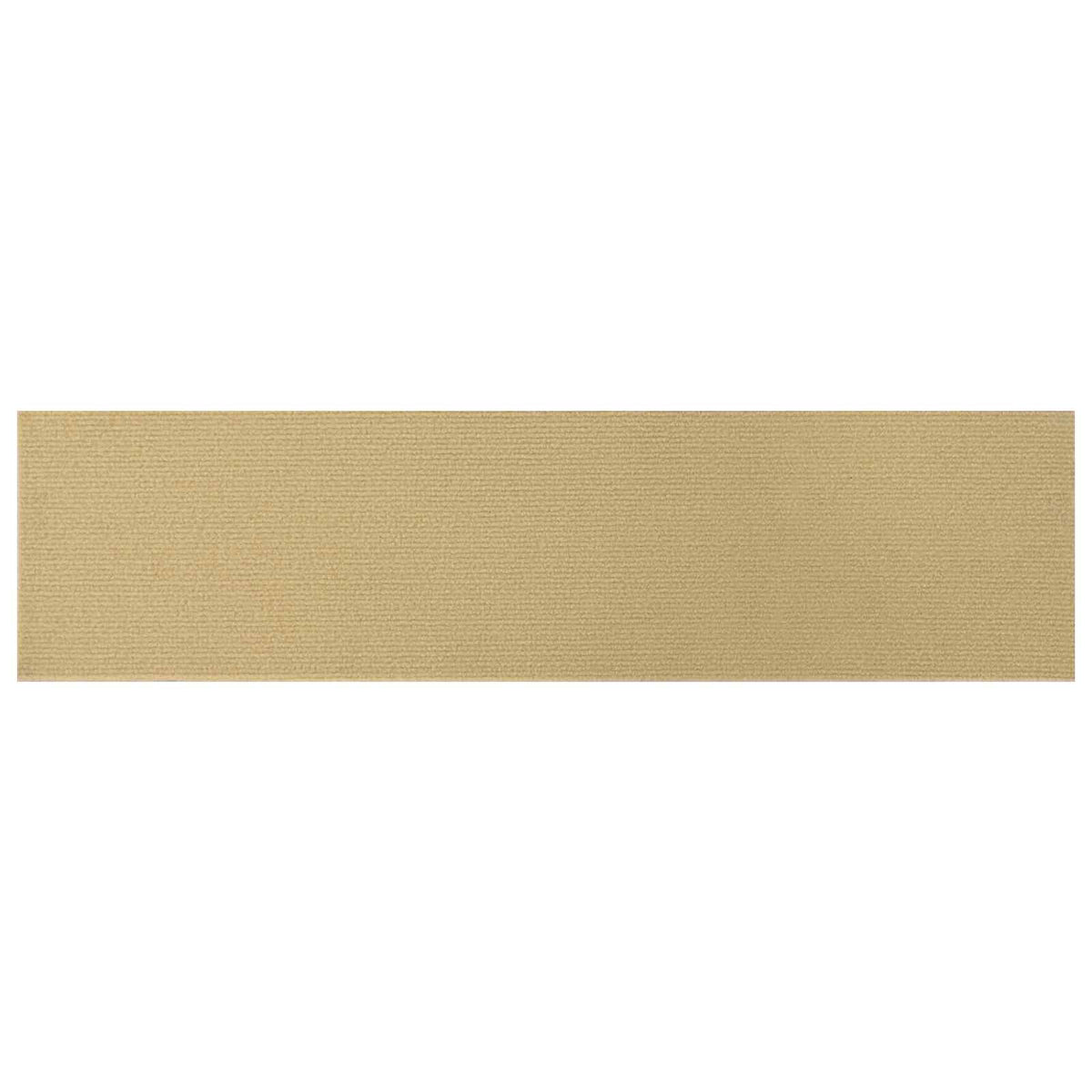 Stair Mats 15 pcs 76 x 20 cm Beige Polyester Rectangular