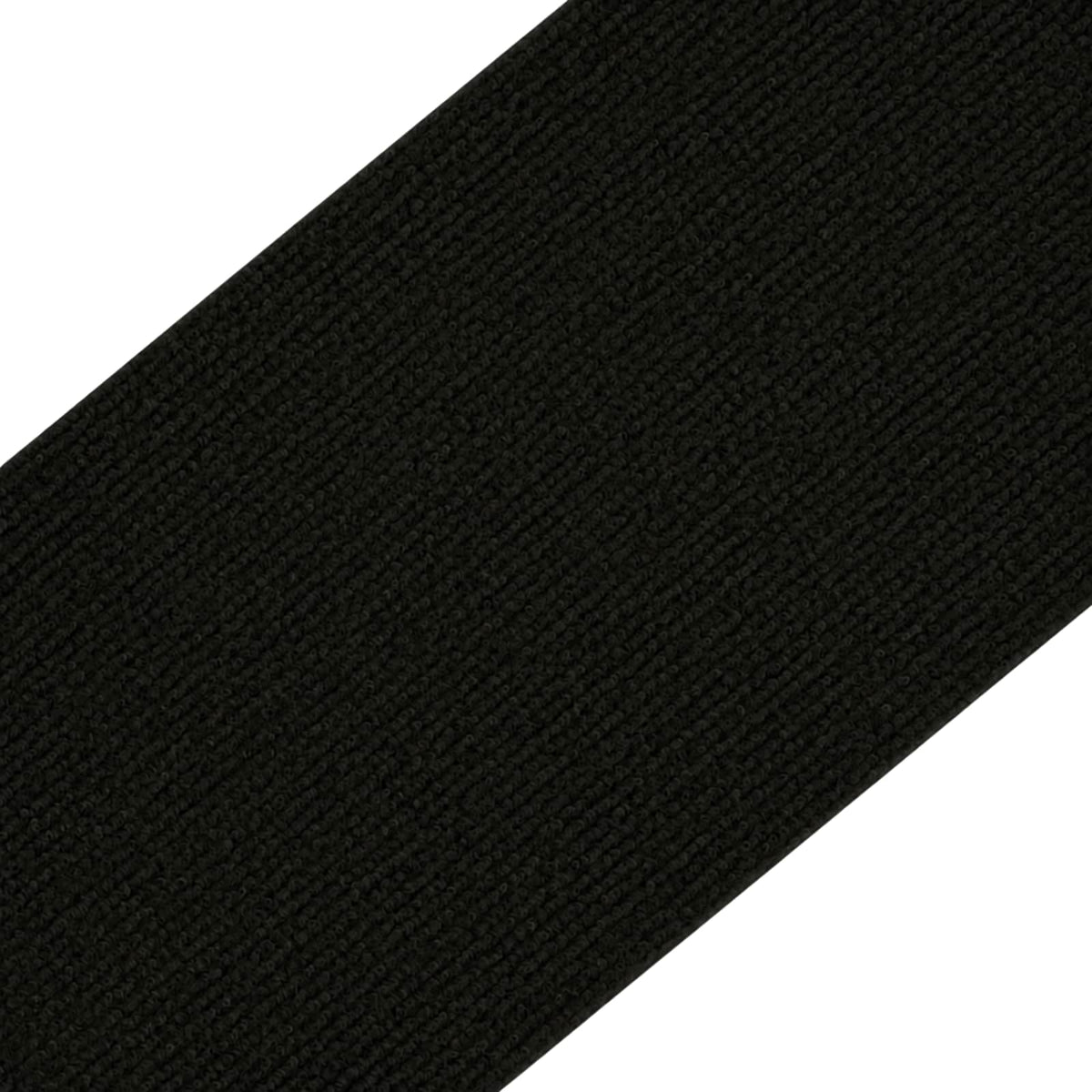Stair Mats 15 pcs 76 x 20 cm Black Polyester Rectangular
