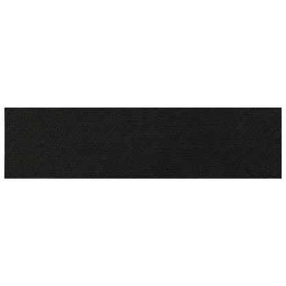 Stair Mats 15 pcs 76 x 20 cm Dark Grey Polyester Rectangular
