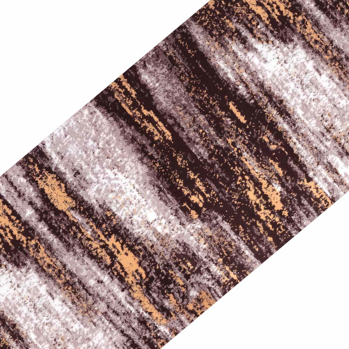 Stair Mats 15 pcs 76 x 20 cm Black and Gold Polyester