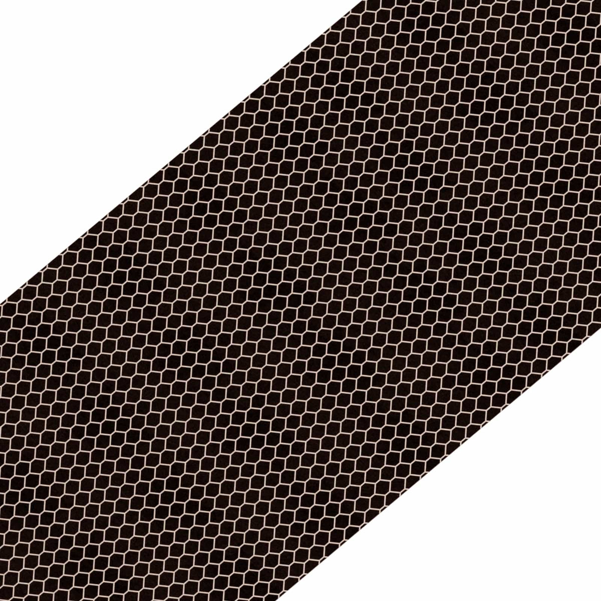 Stair Mats 15 pcs 76 x 20 cm Black Mesh Pattern Polyester