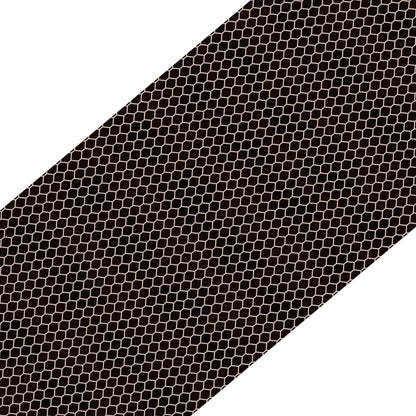 Stair Mats 15 pcs 76 x 20 cm Black Mesh Pattern Polyester