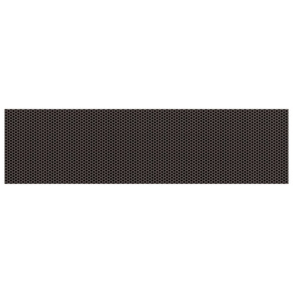Stair Mats 15 pcs 76 x 20 cm Black Mesh Pattern Polyester