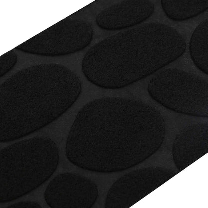Stair Mats 15 pcs 76 x 20 cm Black Polyester Rectangular
