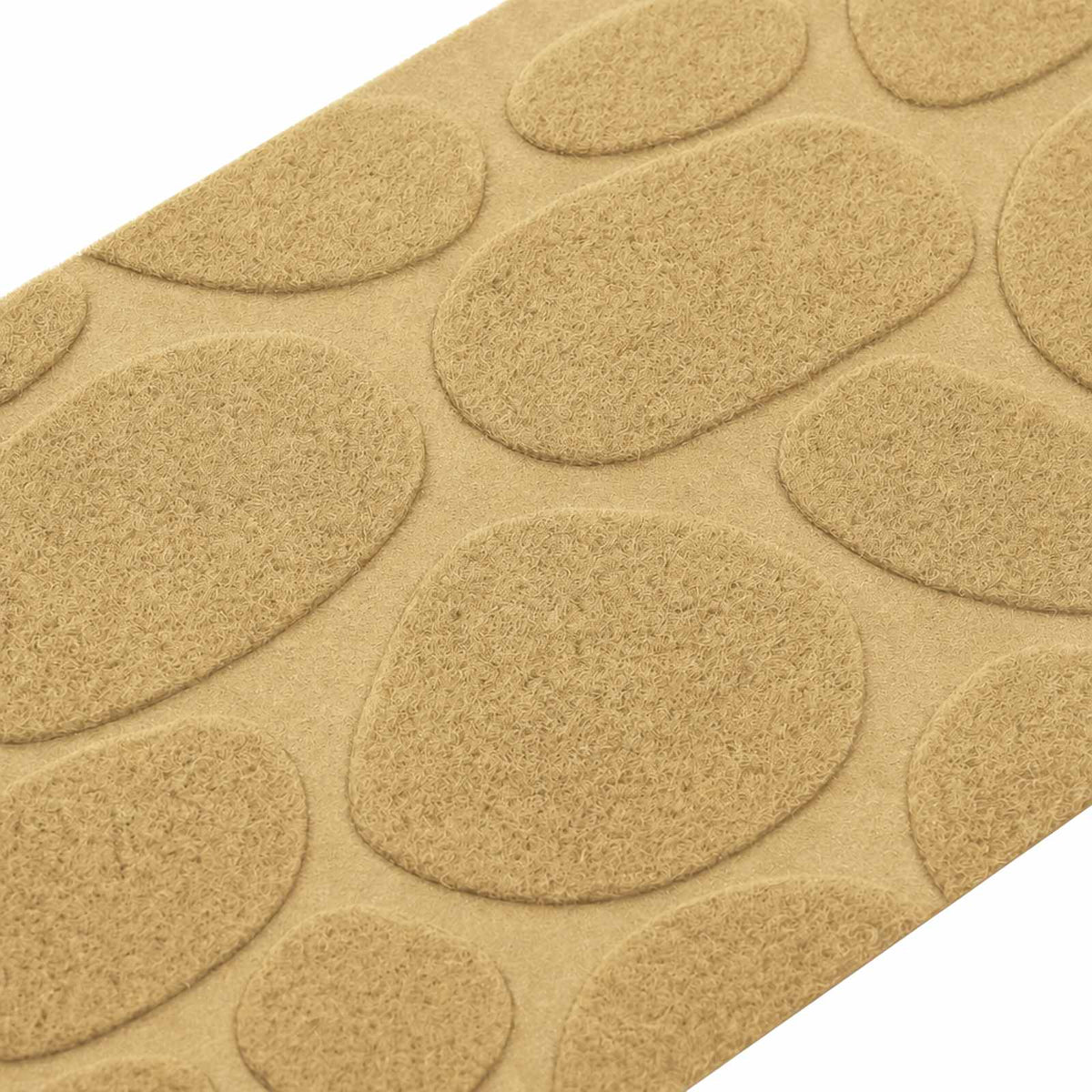 Stair Mats 15 pcs 76 x 20 cm Beige Polyester Rectangular