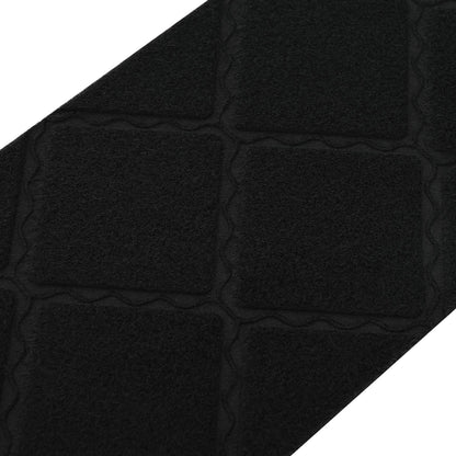 Stair Mats 15 pcs 76 x 20 cm Black Polyester Rectangular