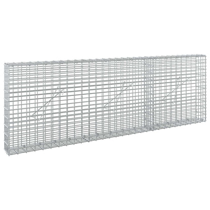 Gabion with 3.5 mm Wire and 5x2.5 cm Mesh 150x10x50 cm