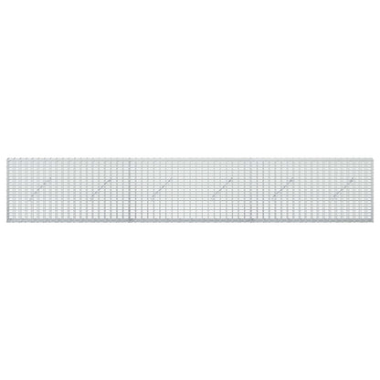 Gabion with 3.5 mm Wire and 5x2.5 cm Mesh 300x10x50 cm