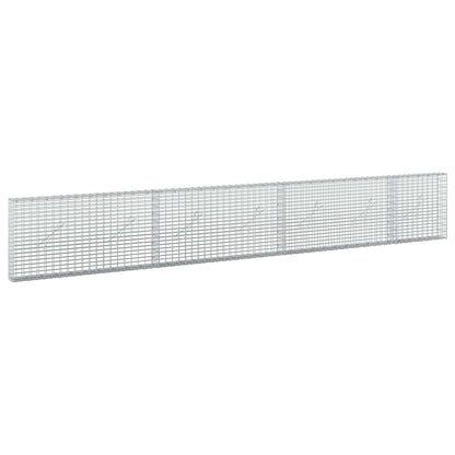 Gabion with 3.5 mm Wire and 5x2.5 cm Mesh 350x10x50 cm