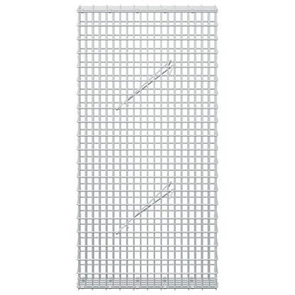 Gabion with 3.5 mm Wire and 5x2.5 cm Mesh 50x10x100 cm