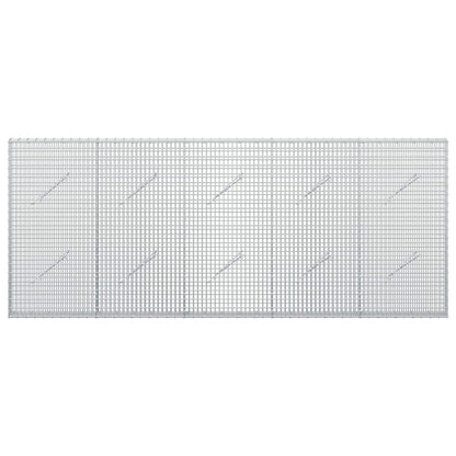 Gabion with 3.5 mm Wire and 5x2.5 cm Mesh 250x10x100 cm