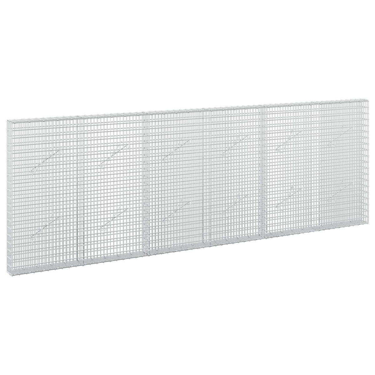 Gabion with 3.5 mm Wire and 5x2.5 cm Mesh 300x10x100 cm