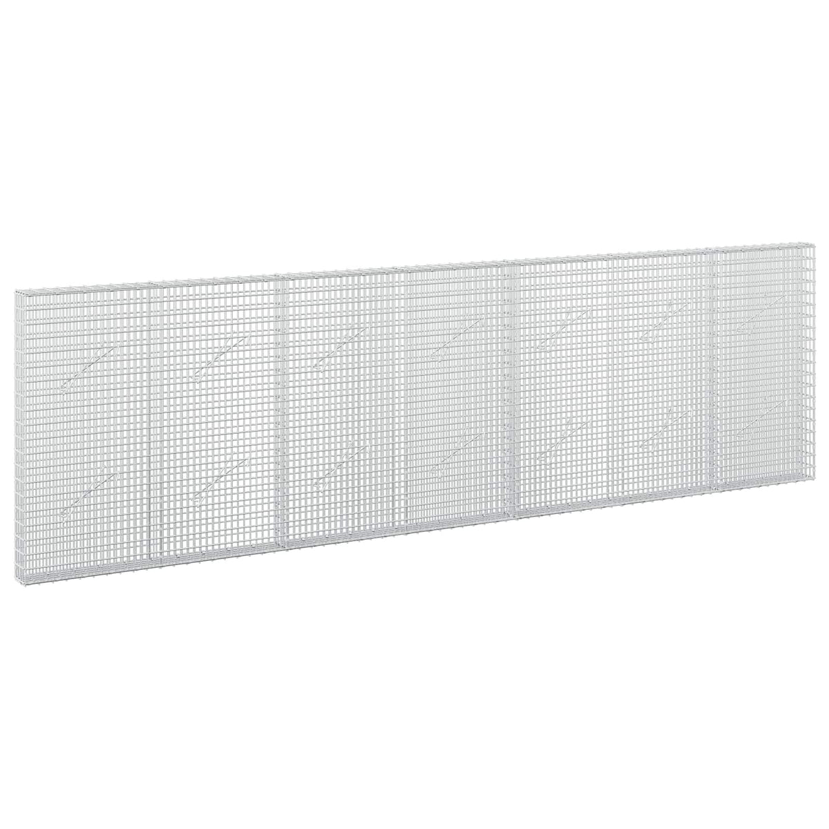 Gabion with 3.5 mm Wire and 5x2.5 cm Mesh 350x10x100 cm