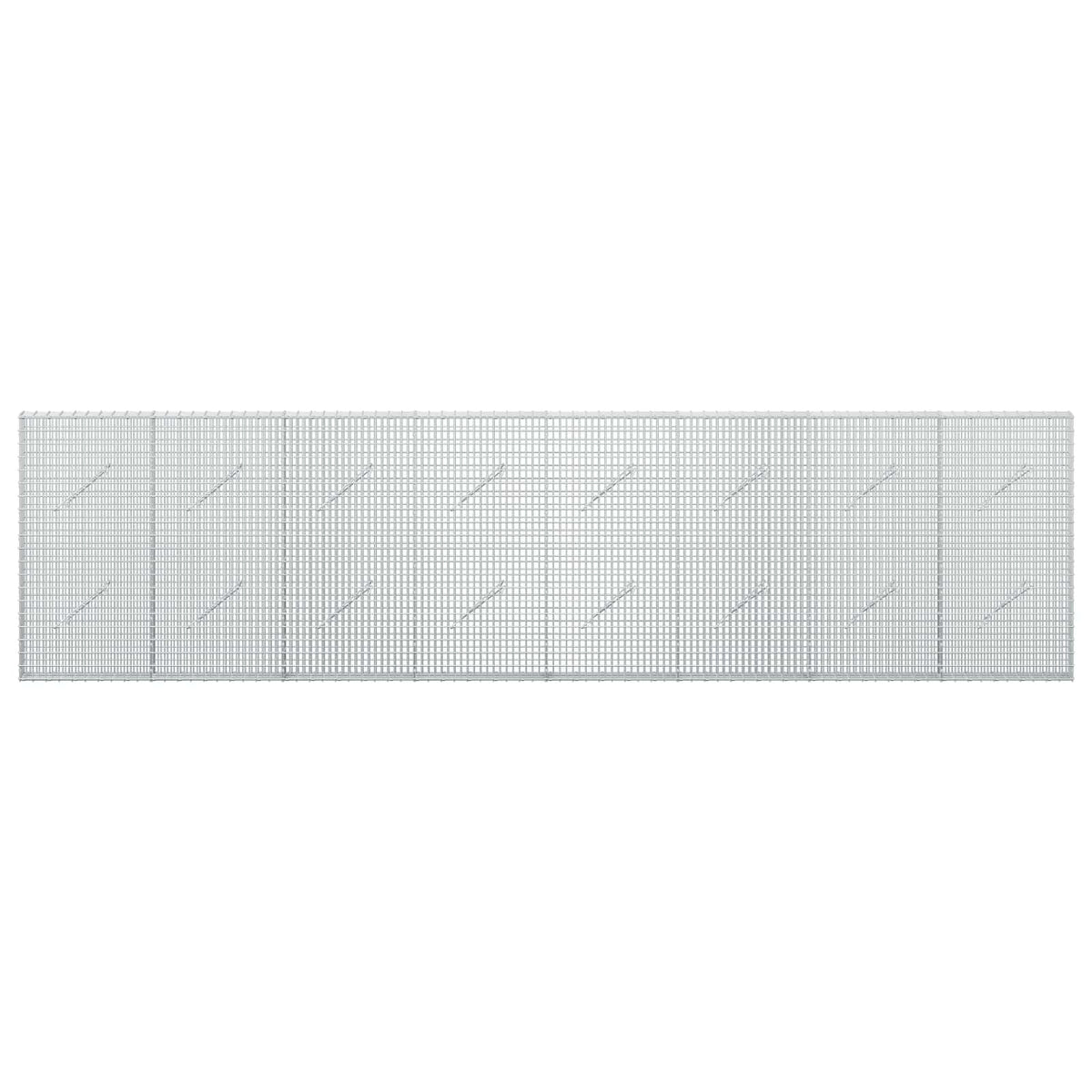 Gabion with 3.5 mm Wire and 5x2.5 cm Mesh 400x10x100 cm