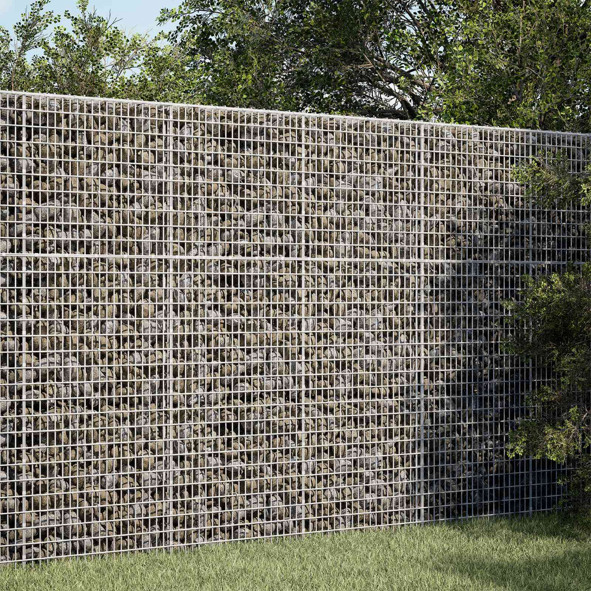 Gabion with 3.5 mm Wire and 5x2.5 cm Mesh 50x10x150 cm