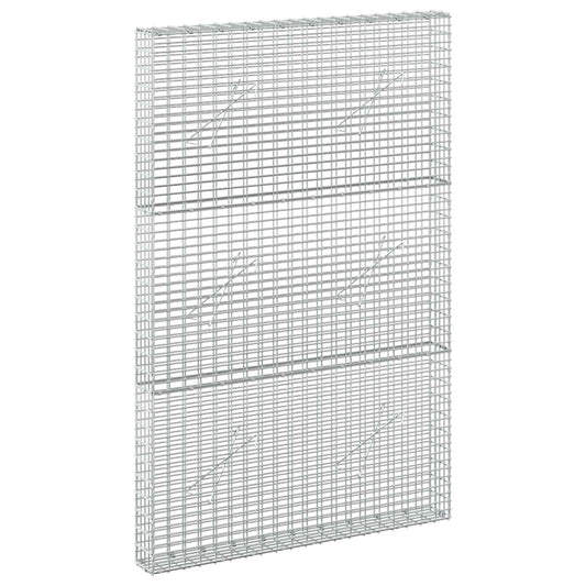 Gabion with 3.5 mm Wire and 5x2.5 cm Mesh 100x10x150 cm