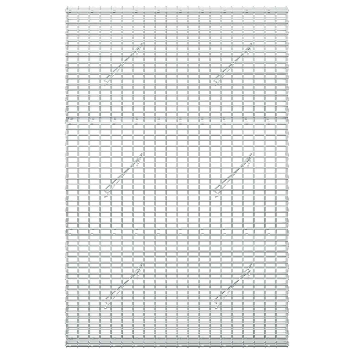Gabion with 3.5 mm Wire and 5x2.5 cm Mesh 100x10x150 cm